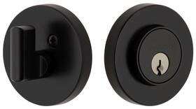 628329 Viaggio Cloclo Sc 234 Circolo Solid Brass Round Rosette Single - Black