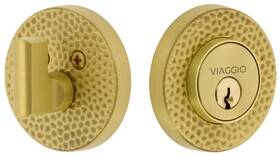 628360 Viaggio Clomhmclo Sc 238 Circolo Hammered Solid Brass Round -
