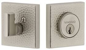 628471 Viaggio Qadmhmqad Sc 234 Quadrato Hammered Solid Brass Square - Nickel