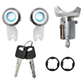 Hmy079 Vikksaer Door Lock Cylinder With Key Ignition Switch Replacemenr F