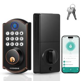 Vh1778 Vivohome Smart Lock For Front Door Keyless Entry With Fingerprint