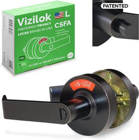 Vizilok 680392900760 Ada Compliant Single Egress Indicator Ada-l Oil Rubbed Bronze