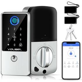 Volibel 733810071365 Smart Lock 7-in-1 Keyless Entry Door Fingerprint With Remote