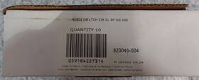 820046-004 Weiser 059184227314 Lot Of 10 41802 Db Ltch 5in Sl Bp Ws 690 Deadbolt Latch New
