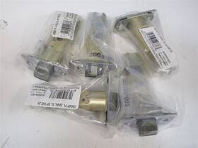 820048-003 Weiser Lot Of 5 Deadlatch Pl 2wal Sl Bp Ws 26 28047 Scal Plain Latch