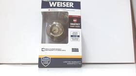 9gd94710-088 Weiser Satin Nickel Metal Single Cylinder Smart Key Deadbolt