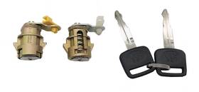Dl-ty-89 Well Auto Dl-227/dl-115 Door Lock Cylinder Set Compatible With 89-92 Toyota Pickup 89-9