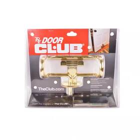 Winner International 445016318368 Brass Door Club Alternative Home / Security Deadbolt