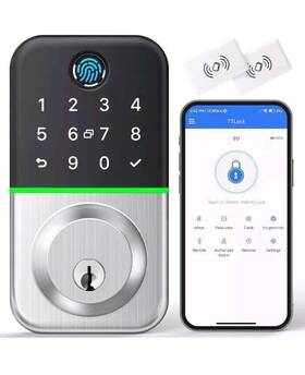 T17s Wisegear Keypad Deadbolt Smart Door Lock Locks For Front