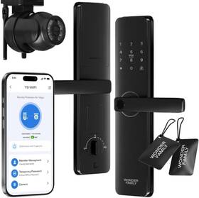 Wonder Family 810140598561 Smart Mortise Lock With Wifi Camera European Din Standard Not Ansi Compatible