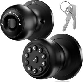 Wreo 313035950906 Keypad Smart Door Knob Lock Keyless Entry With Handle - Auto For