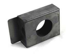 Wyzben 723736407638 New Gate Lockbox Single Hole Weldable Steel 3 1/2 Inch X 4 1/4 1 Unp