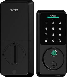 Wlckb2 Wyze Auto-lock Bolt V2 Fingerprint Keyless Entry Smart Lock Ai Learning Scanne