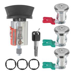 Yjgdhs05 Wzyjgtop Door Lock Cylinders And Ignition Switch With Keys Replacement For 2001-2007 F