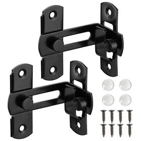904bb-bl-2 Xqdwx 90 Degree Barrel Bolt Door Lock Thickened Stainless Steel Sliding