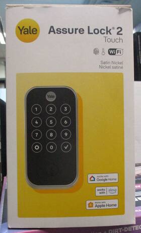 Yrd420-f-wf1-619 Yale 081023115841 Assure Lock 2 Touch Wifi Keypad Satin Nickel New