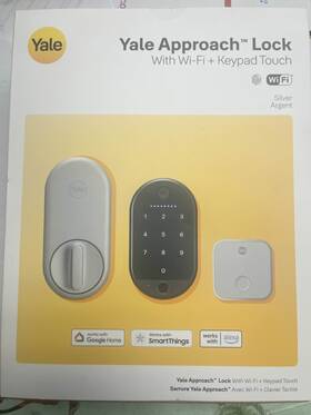B-yrr110-f-wf1-n-slv Yale 213256 New Approach Smart Lock Wi-fi And Keypad - Keyless Ent