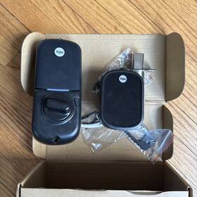 94602272 Yale Master Lock Electronic Keypad Deadbolt Black