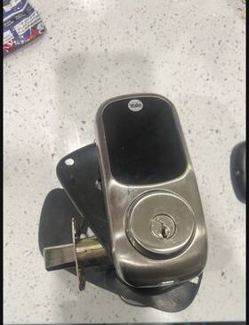 Yrd220-zw-619 Yale Ayrd220 Smart Lock With Touchscreen And Deadbolt Keyway Satin Nickel