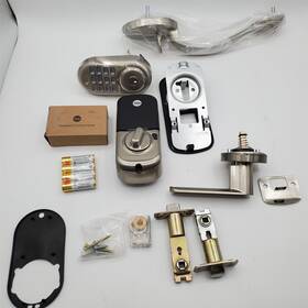 B-yrd216-zw-jx-619 Yale Security Assure Lock Z-wave Satin Nickel