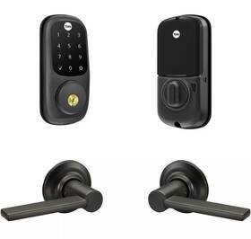 B-yrd226-zw-vl-bsp Yale Security Assure Lock Touchscreen With Z-wave Ridgefield Handleset -