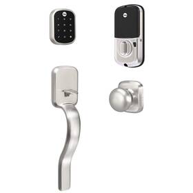 B-yrd256-nr-rx-619 Yale B-yrd256-zw-rx-619 Security Satin Nickel Z-wave Plus