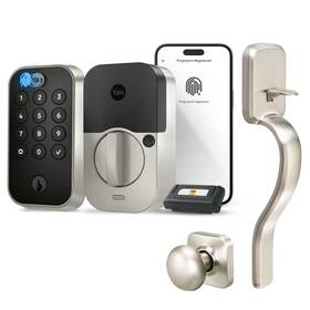 B-yrd420-f-wf1-rx-619 Yale Assure Lock 2 Touch With Wi-fi And Ridgefield Handle