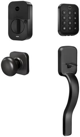 B-yrd430-ble-rx-bsp Yale B-yrd430-ble-rx Assure 2 Sectional Electronic Keyless Entry - Black