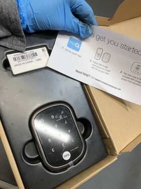 Lm-yrl236-mq1-0bp-a Yale Liftmaster Smart Lock With Keypad Lever- Works Myq App And Key