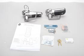 Ntb622-zw2-626 Yale Touch Screen Door Lock With Keys And Accessories