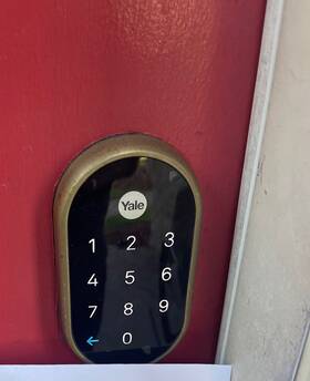 Rb-yrd540-w Yale Nest Lock Used. Fully Functional