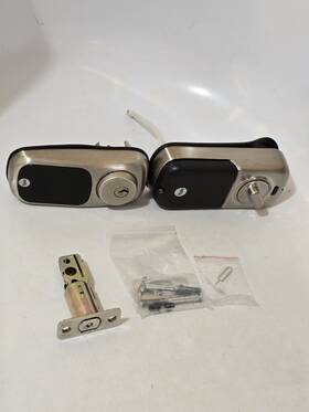 U6nd7003688 Yale Assure Lock Keypad Door Satin Nickel Parts Only Not Tested