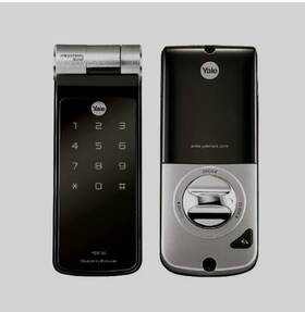 Ydf40 Yale Fingerprint Digital Door Lock Deadbolt New In Box