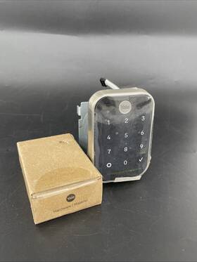 Yrd450-fp-wf Yale Ydr450-fp-wf Security Deadbolt Lock Satin Nickel Yrd450-fp-wf- Exterior Assembly Only