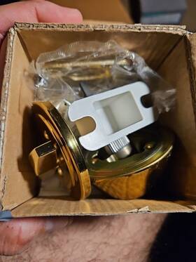 Yr82edb605 Yale Round Single Cylinder Deadbolt