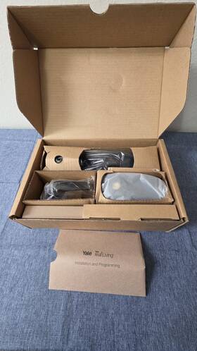 Yrc622-auxvl-10bp Yale Real Living Electronic Lever Lock Oil Rubbed Bronze
