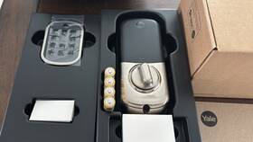 Yrd136-zw2-619 Yale Pushbutton Deadbolt Keypad Entry With Z-wave Satin Nickel New
