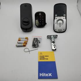 Yrd157-nr-bsp Yale Security Keyless Entry Touchscreen Deadbolt - Black Suede