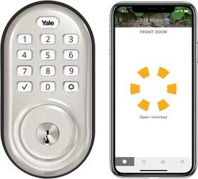 Yrd216-cba-619 Yale Assure Lock - Wi-fi Keypad Smart Satin Nickel