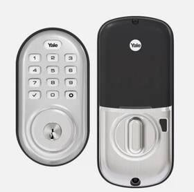 Yrd216-ha2-619 Yale Assure Zigbee Deadbolt Lock Keypad - Satin Nickel