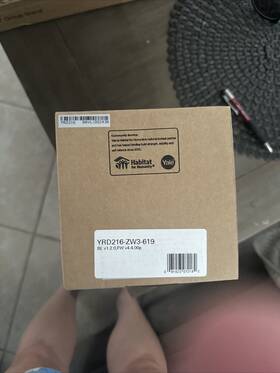 Yrd216-zw3-619 Yale Push Button Deadbolt