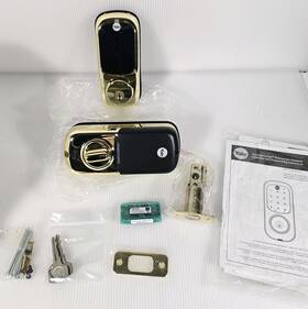 Yrd220nr605 Yale New Assure Deadbolt Lock Touchscreen Keypad Z Wave Brass