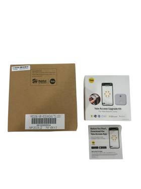 Yrd256-cba-605 Yale Assure Lock Matte Gold Key Touchscreen Sealed Contents Kit