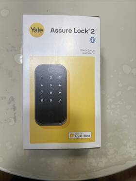 Yrd410-adt1-bsp Yale Assure Lock 2 Bluetooth Keypad Black Suede Free Ship