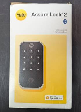 Yrd410-ble-619 Yale Assure Lock 2 Bluetooth Keypad Satin Nickel Brand New