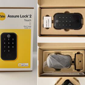 Yrd410-f-zw3-bsp Yale Assure Lock 2 Touch Keypad Smart Black Suede With Module/open Box
