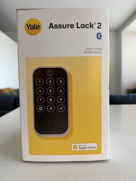 Yrd420-wft-619 Yale Security Assure Lock 2 Touch Deadbolt - Satin Nickel