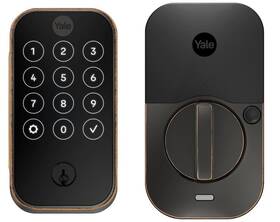 Yrd420wf10bp Yale Yrd420wf1 Assure Lock 2 Wifi Enabled Touchscreen Keyed Entry - Bronze