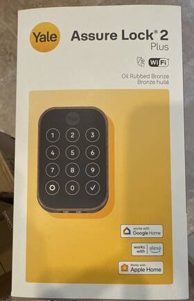 Yrd450-n-wf1-0bp Yale New Assure Lock 2 Plus Apple Home Keys Oil Rubbed Bronze