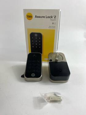 Yrd4x0-f-wf1 Yale Assure Lock 2 Touch Deadbolt Satin Nickel Keyed Smart Entry Door With